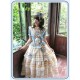 Twin Bears Antique Navy Bear Top Skirt Paneled OP and Sets(2nd Pre-Order/2 Colours/Full Payment Without Shipping)
